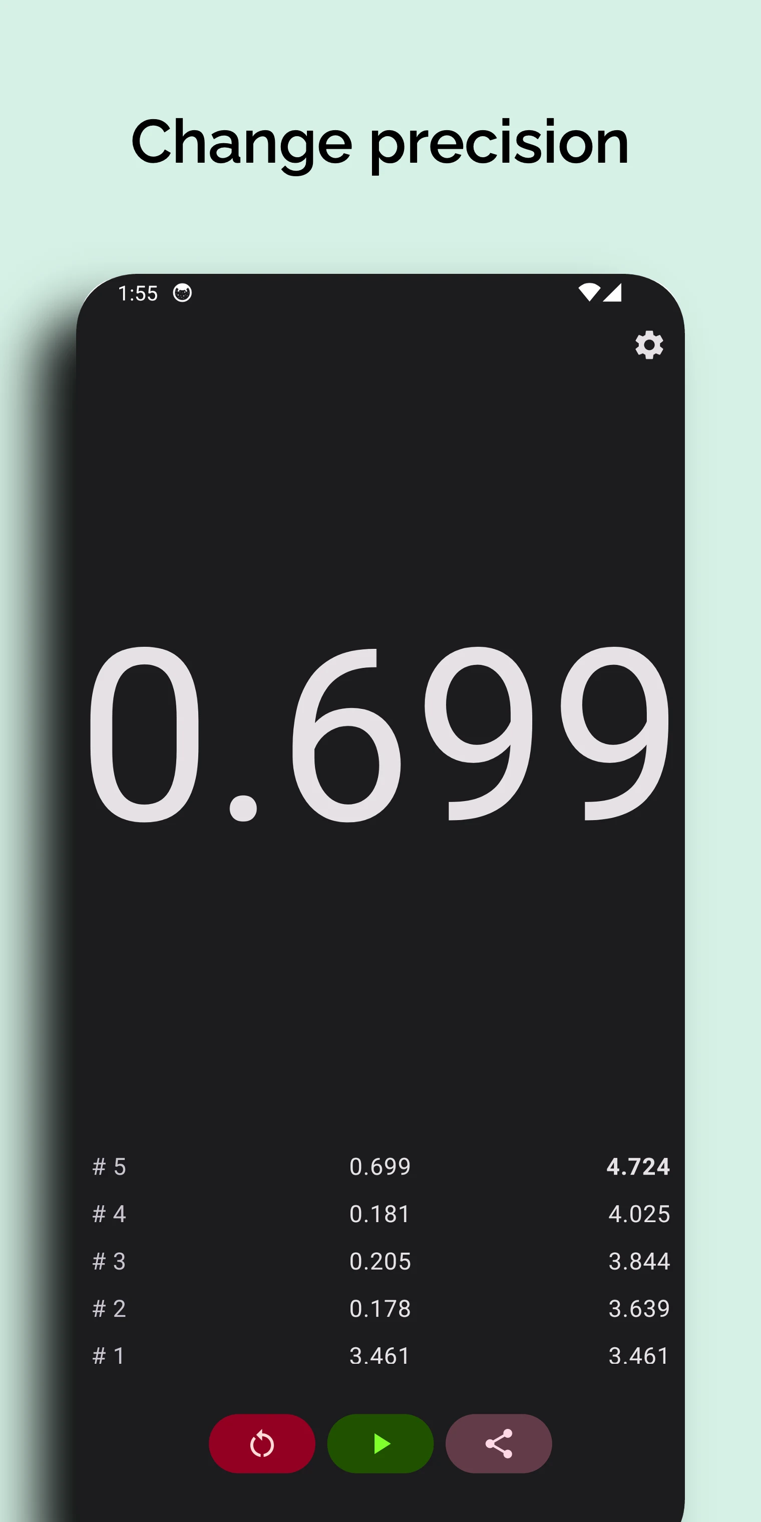 Stopwatch screenshot